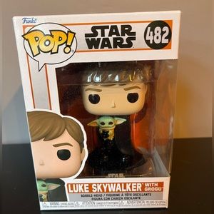 Funko POP! 482 | Star Wars | Luke Skywalker with Grogu